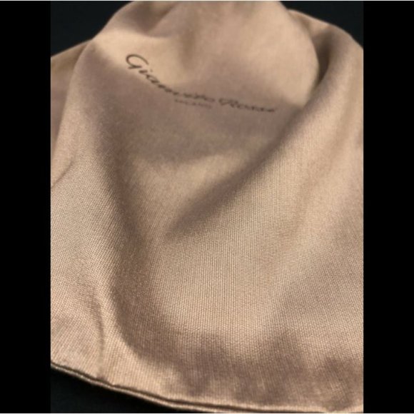 Gianvito Rossi Dust Bag Storage Drawstring 13.5" x 11.5" - Picture 6 of 7